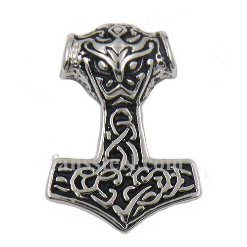 FSP07W84M Thors hammer pendant - Click Image to Close